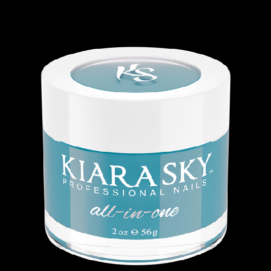 KiaraSky Dip Powder All In One #5082 Blue Moon, 2oz