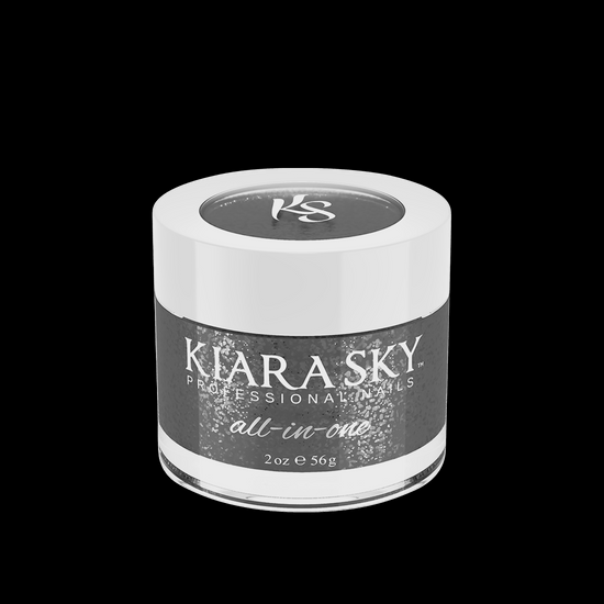 KiaraSky Dip Powder All In One #5086 Little Black, 2oz