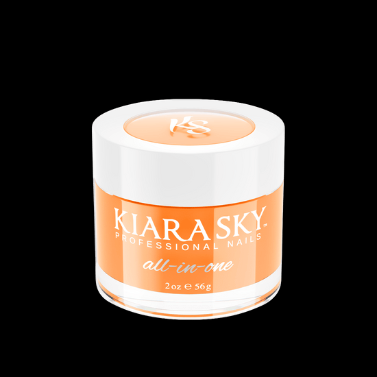 KiaraSky Dip Powder All In One #5090 Peachy Keen, 2oz