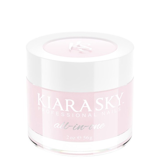 KiaraSky Dip Powder All In One #015 Sheer Li-Luck Cover, 2oz