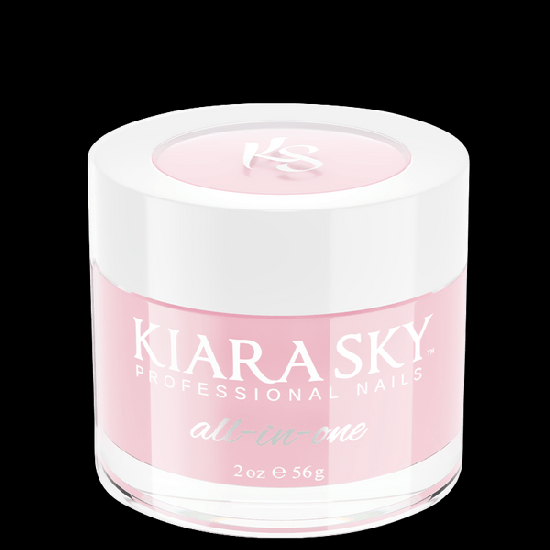 KiaraSky Dip Powder All In One Medium Pink, 2oz