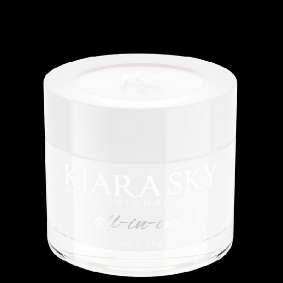 KiaraSky Dip Powder All In One Pure White, 2oz