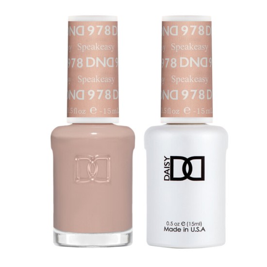 DND Gel Polish Set #978 Speakeasy, 0.5 fl oz, Peace