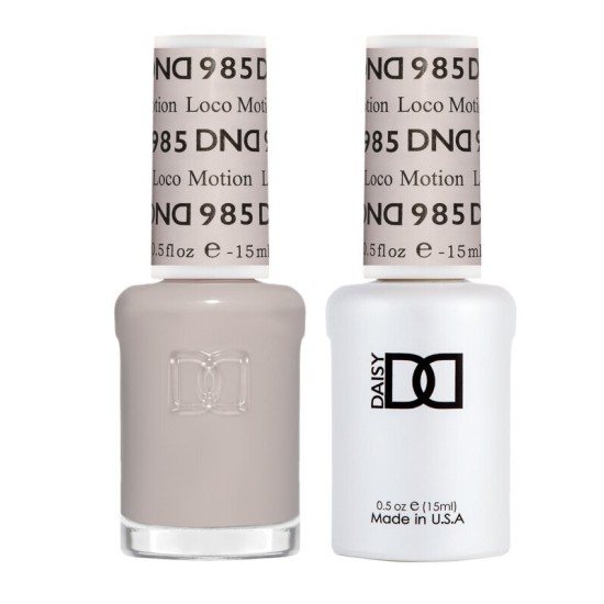 DND Gel Polish Set #985 Loco Motion, 0.5 fl oz, Peace