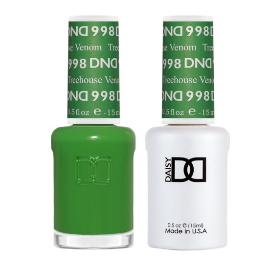 DND Gel Polish Set #998 Treehouse Venom, 0.5 fl oz, Peace