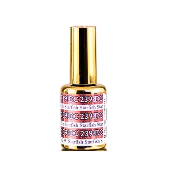 DND DC Gel #239 Starfish Mermaid, 0.5 fl oz