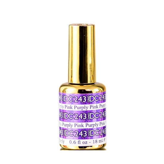 DND DC Gel #243 Purply Pink Mermaid, 0.5 fl oz