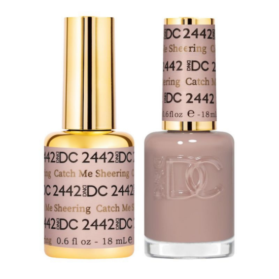 DC Pure Gel Polish Set #2442 Catch Me Sheering, 0.5 fl oz
