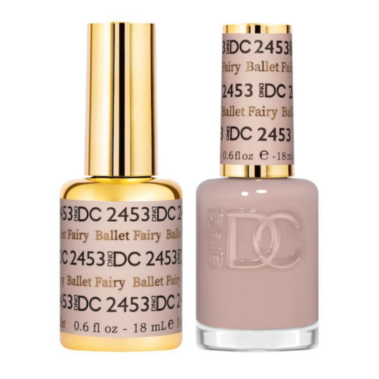 DC Pure Gel Polish Set #2453 Ballet Fairy, 0.5 fl oz