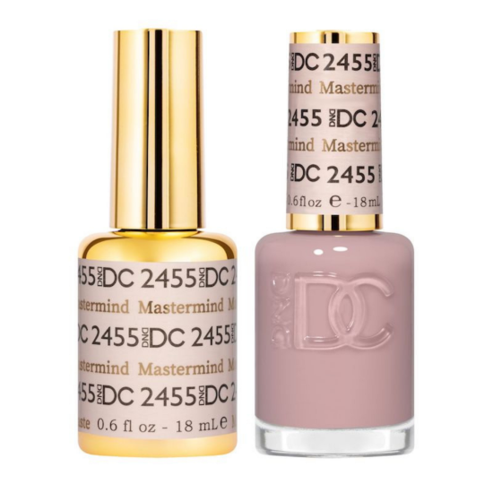 DC Pure Gel Polish Set #2455 Mastermind, 0.5 fl oz