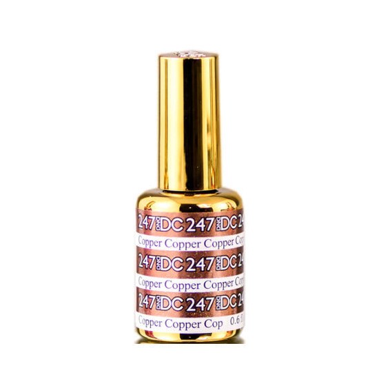DND DC Gel #247 Copper Mermaid, 0.5 fl oz