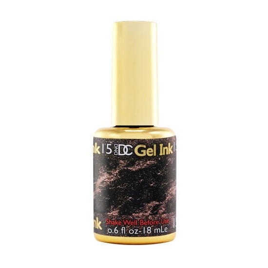 DND Gel Ink Marble Brass #15, 0.5 fl oz