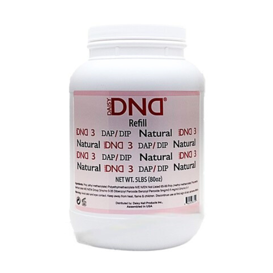 DND Natural #3 Dip Powder, 5lbs Value Size