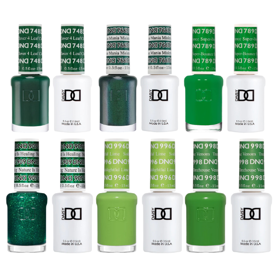 DND St. Patrick's Day 6pc Bundle, #748, 766, 909, 996, 998