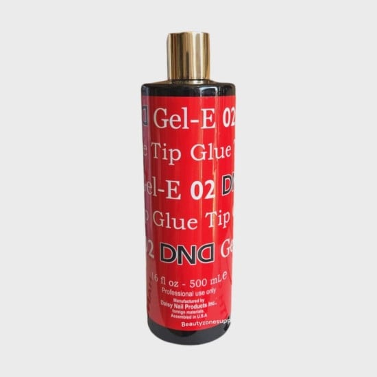 DND Soft Gel Adhesive #02 Refill Bottle 16oz