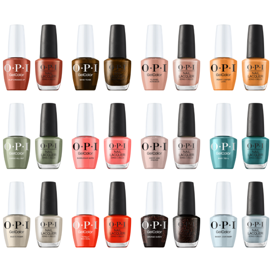 OPI Fall 2025 - What's Your Mani-tude? DUO Collection 24pc Bundle