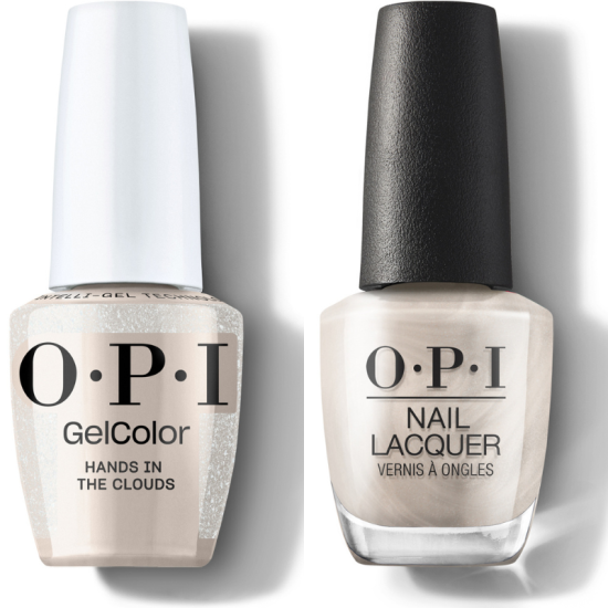 OPI Gel Polish Duo Hands In The Clouds #GCS037, OPI'M Dreaming Spring 2025
