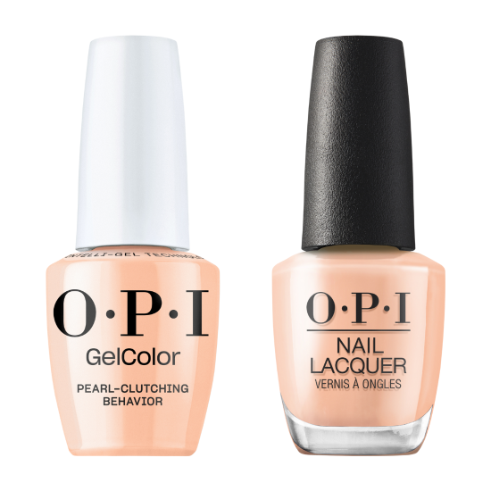 OPI Intelli-Gel Duo Pear-Clutching Behavior #S049