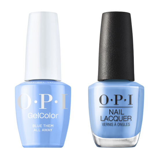 OPI Intelli-Gel Duo Blue Them All Away #S058