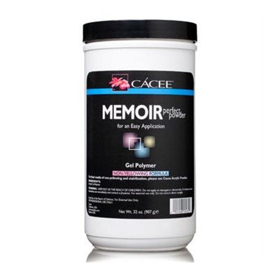Cacee Memoir Gel Polimer Powder Clear 32oz