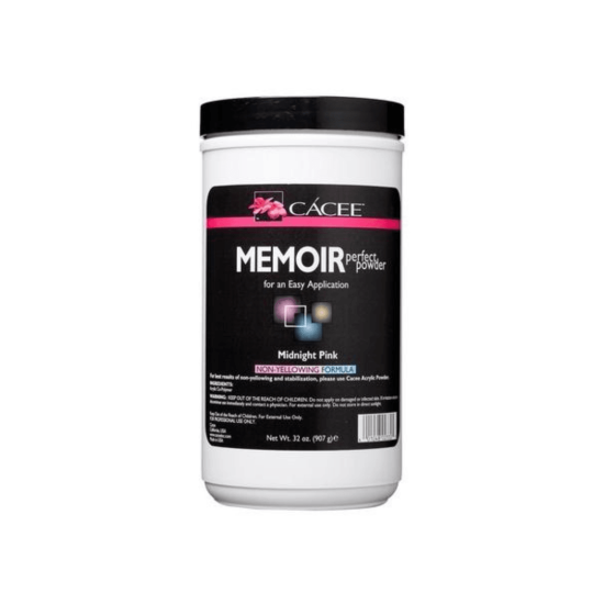 Cacee Memoir Gel Polimer Powder Midnight Pink 32oz