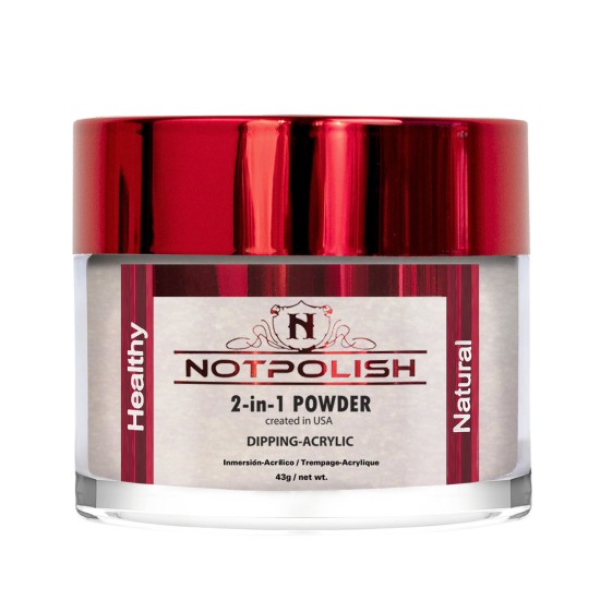 NotPolish - Dip G23 Creamy Sugar 2oz Dip Powder Glow in the Dark