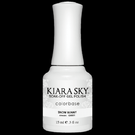 KiaraSky Gel #5001 Snow Bunny, 0.5 fl oz