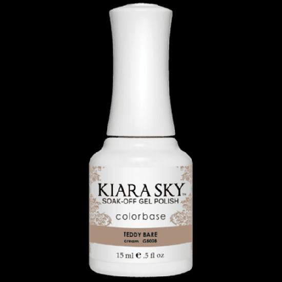 KiaraSky Gel #5008 Teddy Bare, 0.5 fl oz