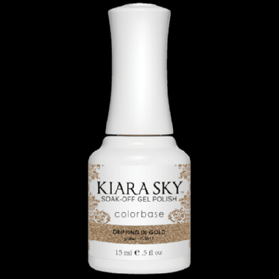 KiaraSky Gel #5017 Dripping In Gold, 0.5 fl oz