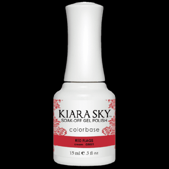 KiaraSky Gel #5031 Red Flags, 0.5 fl oz