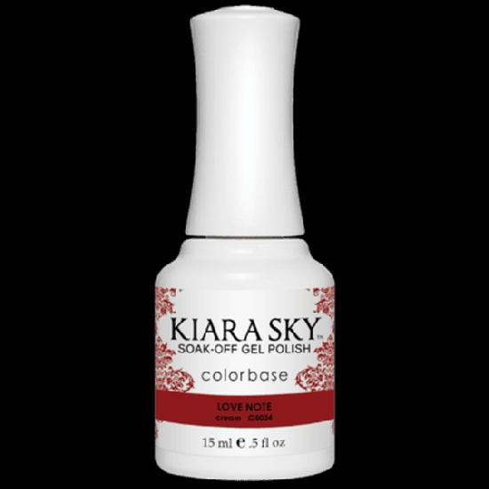 KiaraSky Gel #5034 Love Note, 0.5 fl oz