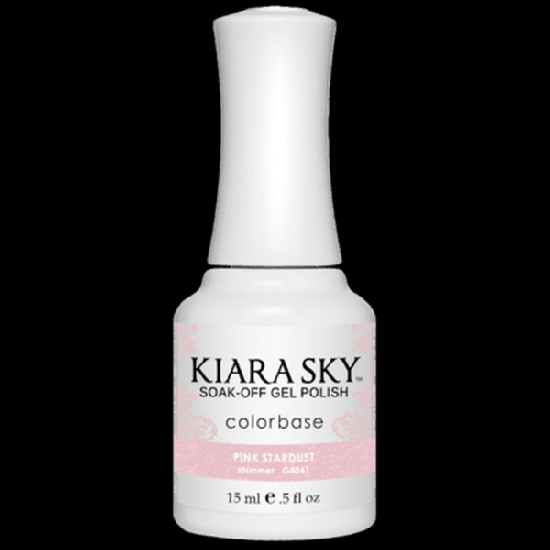 KiaraSky Gel #5041 Pink Stardust, 0.5 fl oz