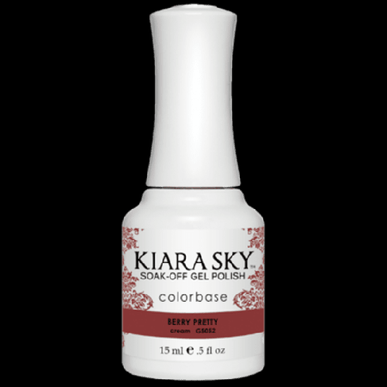 KiaraSky Gel #5052 Berry Pretty, 0.5 fl oz