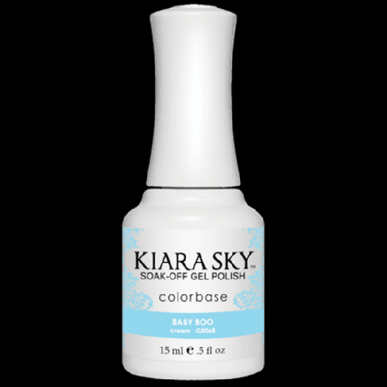 KiaraSky Gel #5068 Baby Boo, 0.5 fl oz