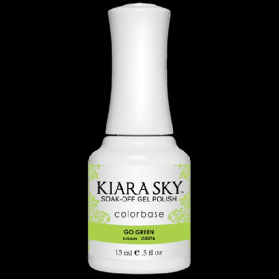 KiaraSky Gel #5076 Go Green, 0.5 fl oz