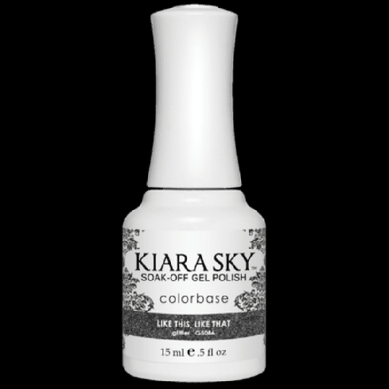 KiaraSky Gel #5086 Little Black, 0.5 fl oz