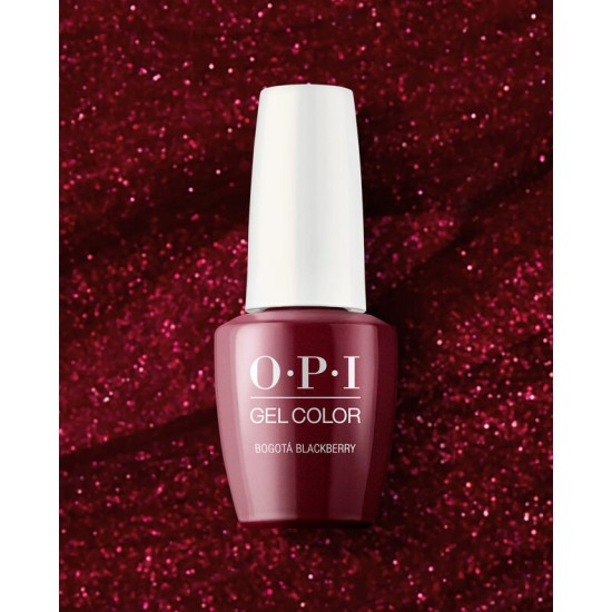 OPI Gel Bogota Blackberry #GCF52, 0.5 fl oz