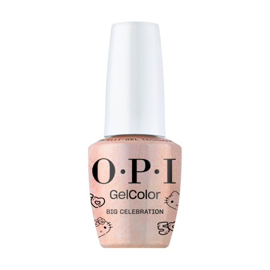OPI Gel Color Big Celebration #HK02 Hello Kitty 50th, 0.5 fl oz