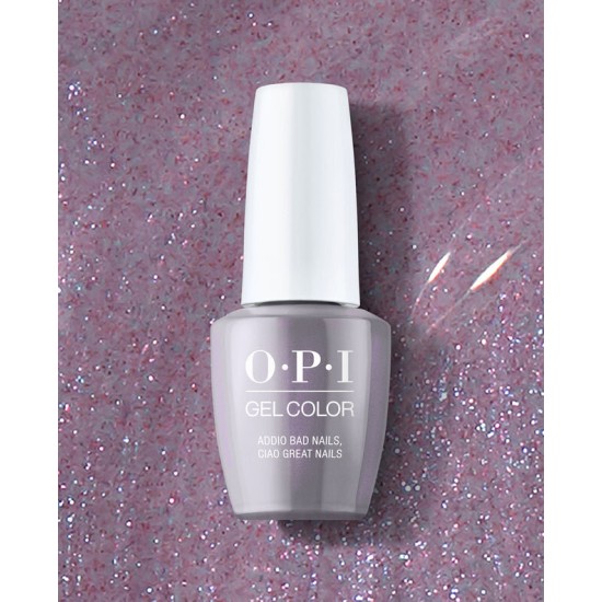 OPI Gel Addio Bad Nails, Ciao Great Nails #GCMI10, 0.5 fl oz
