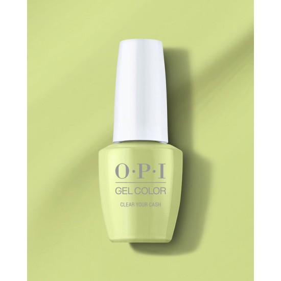 OPI Gel Clear Your Cash #GCS005, 0.5 fl oz