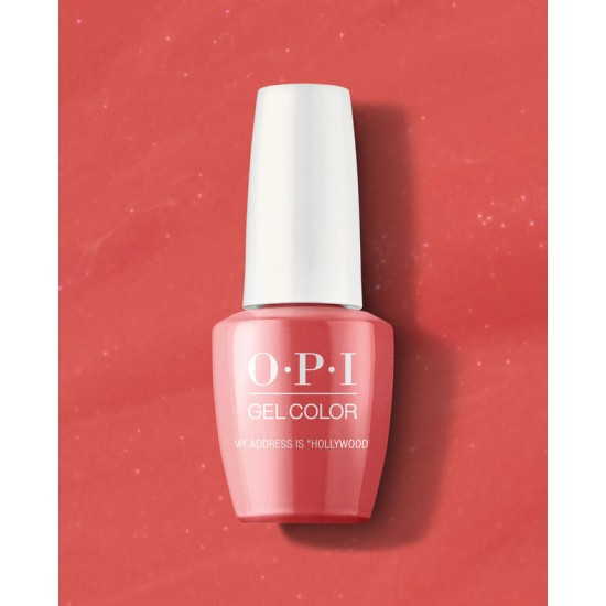 OPI Gel My Address Is "Hollywood" #GCT31, 0.5 fl oz