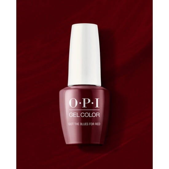OPI Intelli-Gel Got The Blues For Red #GCW52, 0.5 fl oz