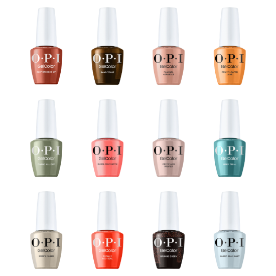 OPI Fall 2025 - What's Your Mani-tude? Intelli-Gel Collection 12pc Bundle
