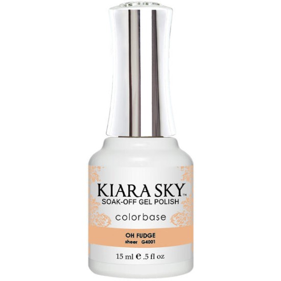 KiaraSky Gel Translucent Jelly #4001 Oh Fudge, 0.5 fl oz