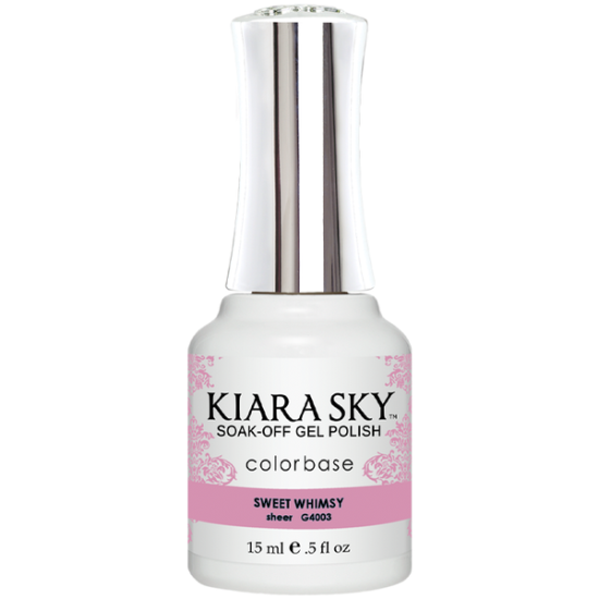 KiaraSky Gel Translucent Jelly #4003 Sweet Whimsy, 0.5 fl oz