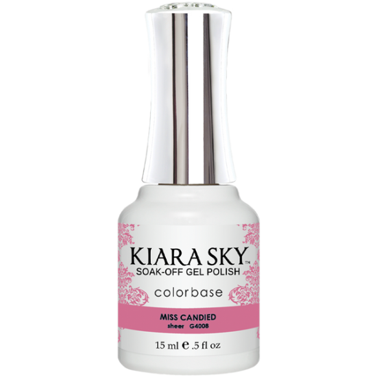 KiaraSky Gel Translucent Jelly #4008 Miss Candied, 0.5 fl oz