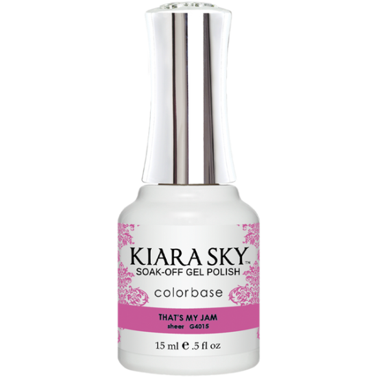 KiaraSky Gel Translucent Jelly #4015 That's My Jam, 0.5 fl oz