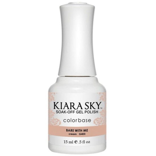 KiaraSky Gel #403 Bare With Me, 0.5 fl oz