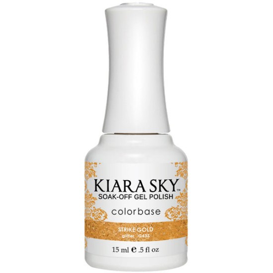 KiaraSky Gel #433 Strike Gold, 0.5 fl oz