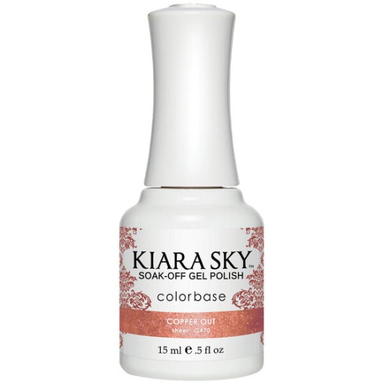 KiaraSky Gel #470 Cooper Out, 0.5 fl oz